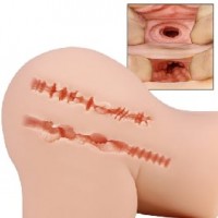 Male Masturbator, BUTT/VAGINA, Life-like, 4.41 lbs, FLESH TONE